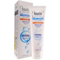 تصویر کرم آبرسان پوست خشک رزاکلین حجم ۱۰0 میل Rosaclin dry skin moisturizing cream volume 100 ml