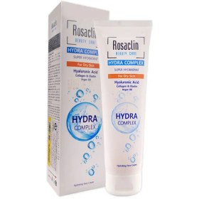 تصویر کرم آبرسان پوست خشک رزاکلین حجم ۱۰0 میل Rosaclin dry skin moisturizing cream volume 100 ml