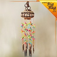 تصویر بادزنگ صدفی رنگی 