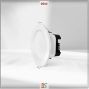 تصویر چراغ توکار ال ای دی LED دنیز قطر 7.5(سه رنگ) – DE43 – آلتون 