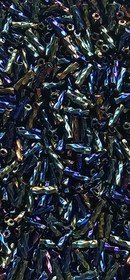 تصویر ملیله کامل پیچ هفت رنگ (rainbow black ) 