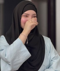 تصویر هدشال گرد جواهردوزی - مشکی 