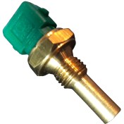 تصویر مهره آب (فشنگی آب) سبز پژو ۴۰۵ شرکتی ایساکو Isaco water tempreture sensor for peugeot 405