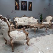 تصویر مبل سلطنتی چراغان ۷ نفره 