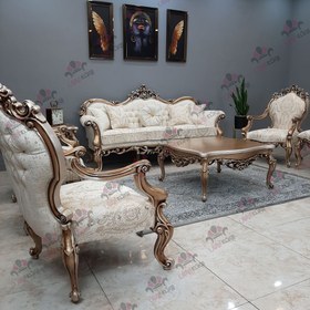 تصویر مبل سلطنتی چراغان ۷ نفره 