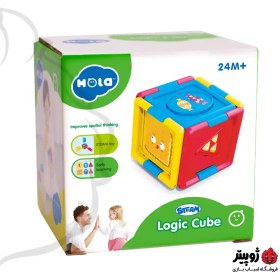 تصویر مکعب هوش Hola toys 