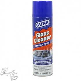 تصویر اسپری تمیز کننده شیشه گانک GUNK Glass Cleaner Streak-Free 