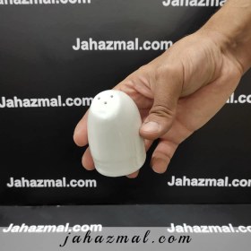 تصویر نمکپاش هتلی سفید چینی زرین 