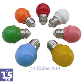 تصویر لامپ رنگی 300 عددی 3 وات دلتا - فروش کارتنی 