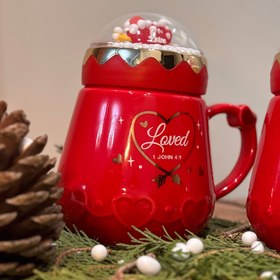 تصویر ماگ سرامیکی عاشقانه 