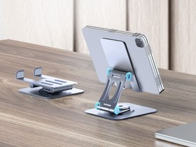 تصویر هولدر رومیزی گوشی موبایل و تبلت رسی Recci Multi-angle Fold Stand RHO-M12 