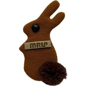 تصویر تکه دوزی خرگوش نیم رخ 