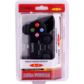 تصویر دسته بازی 6 کاره Sundi PC/PS3/PS2/Xbox 360/TV/Android کد2 Sundi PC/PS3/PS2/Xbox 360/TV/TVBoX/Android Controller Code2