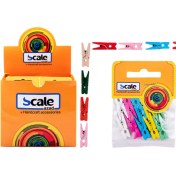 تصویر گیره چوبی اسکیل 