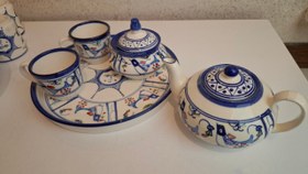 تصویر دیس گرد مرغک و خورشیدی 