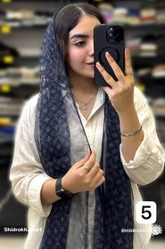 تصویر شال تور لبه دوزی - ۵ Shal toor lbe dozi