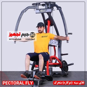 تصویر فلای سینه (دوکاره) متحرک 