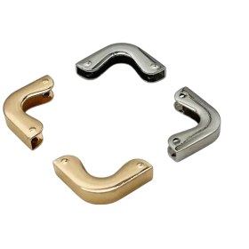 تصویر گوشه لبه چرم پیچی 