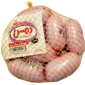 تصویر سوسیس مرغ 55 درصد 500 گرمی دمس 