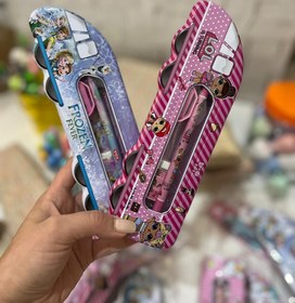 تصویر جامدادی فلزی ۵ تیکه 