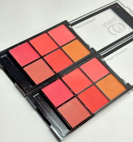 تصویر پالت رژ گونه شش رنگ رومانتیک برد Romantic Bird 