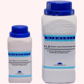 تصویر محیط کشت X.L.D Agar مدل پودری - میرمدیا - 100 گرم Culture medium X.L.D Agar powder model - MirMedia