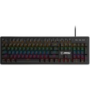 تصویر کیبورد مکانیکال گیمینگ ام اس آی FORGE GK300 با سیم 