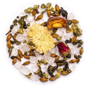 تصویر دمنوش بابائوچا babao lotus oloong 