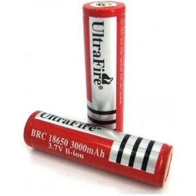 تصویر باتری شارژی 18650 اولترا فایر ا Ultrafire 18650 rechargeable battery Ultrafire 18650 rechargeable battery