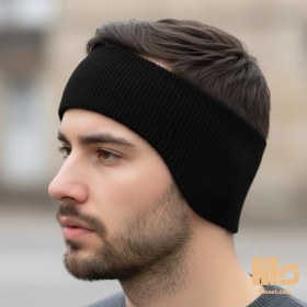 تصویر هدبند گوشدار مشکی 