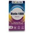 تصویر بیوتین گلوک ویت 1000 میکروگرمی ا Gluck Vit Biotin 1000 mcg Gluck Vit Biotin 1000 mcg