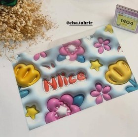 تصویر پوشه دکمه دار و زیپ دار A4 