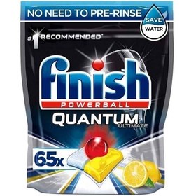 تصویر قرص ماشین ظرفشویی فینیش مدل کوانتوم مکس 65 عددی Finish quantum max (65 tablet)