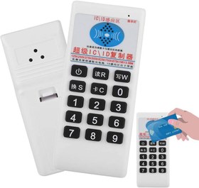 تصویر کپی رایت کارت کپی RFID دستی 125Khz RFID 13.56MHZ کپی کارت شناسایی ID ، پشتیبانی EM4305 ، EM5200 ، EM8800 ، T5577 ، ZX-F08 UID ، ISO 14443 نوع A و B Handheld 125Khz RFID Card Copier Reader Writer 13.56MHZ IC/ID Card Duplicator, Support EM4305, EM5200, EM8800, T5577, ZX-F08 UID, ISO 14443 Type A and B