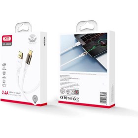 تصویر کابل تبدیل usb به typec ایکس او مدل nb229 طول 1 متر 