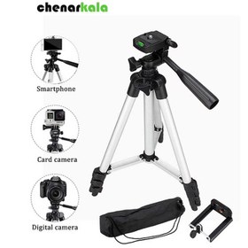 تصویر سه پایه نگهدارنده دوربین و موبایل Tripod 3110 