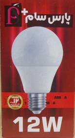 تصویر لامپ 12وات LED HTX MAX مدل PLUS-گارانتی یکسال - ۱ عددی / مهتابی 