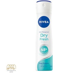 تصویر اسپری زنانه نیوا درای فرش حجم 150 میل Nivea Dry Fresh For Women Spray 150ml