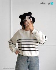 تصویر دورس کراپ خط دار وارداتی برشکا - Breshka 