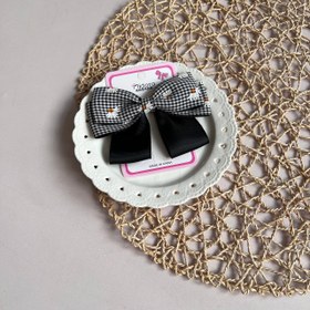 تصویر گلسر پاپيون مشكي كد ٤ 