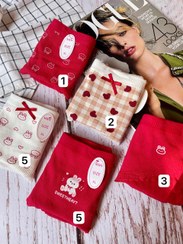 تصویر شورت نخی عروسکی سایز Xl طرح - ۵ 