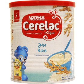 تصویر سرلاک برنج به همراه شیر نستله از پایان 6 ماهگی 400 گرمی ا دسته بندی: دسته بندی: