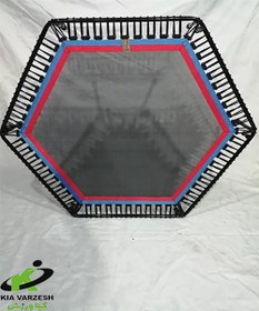 تصویر Hexagonal trampoline 150 cm p01256 