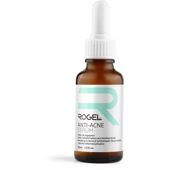 تصویر سرم ضد جوش روژل حجم ۳۰ میلی لیتر حاوی AHA و سالیسیلیک اسید 