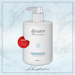 تصویر ژل آبرسان هیالورونیک اسید راکوتن حجم ۴۵۰ میلی لیتر مناسب برای انواع پوست 