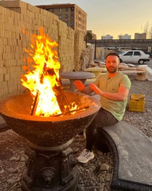 تصویر آتشدان بتنی ۹نفره ۱۴۴۵۷۷