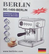 تصویر اسپرسوساز برلین مدل BE-1400 ظرفیت ۲ لیتر ۲۰ بار 