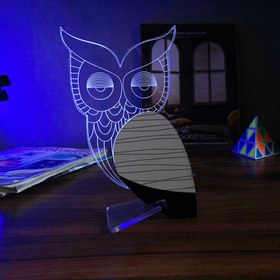 تصویر چراغ خواب جغد 