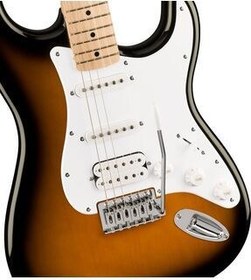 تصویر گیتار FSR SONIC STRATOCASTER HSS صفحه کلید MAPLE 2TS برقی SQUIER 