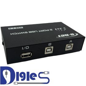 تصویر سوییچ پرینتر 1به2 D-NET مدل 1A2B 